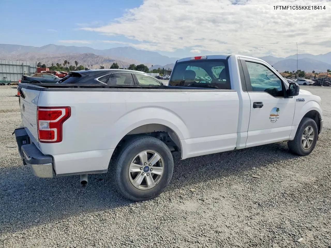2019 Ford F150 VIN: 1FTMF1C55KKE18414 Lot: 62106146