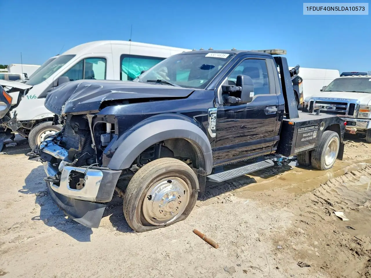 2020 Ford F450 Super Duty VIN: 1FDUF4GN5LDA10573 Lot: 53074636
