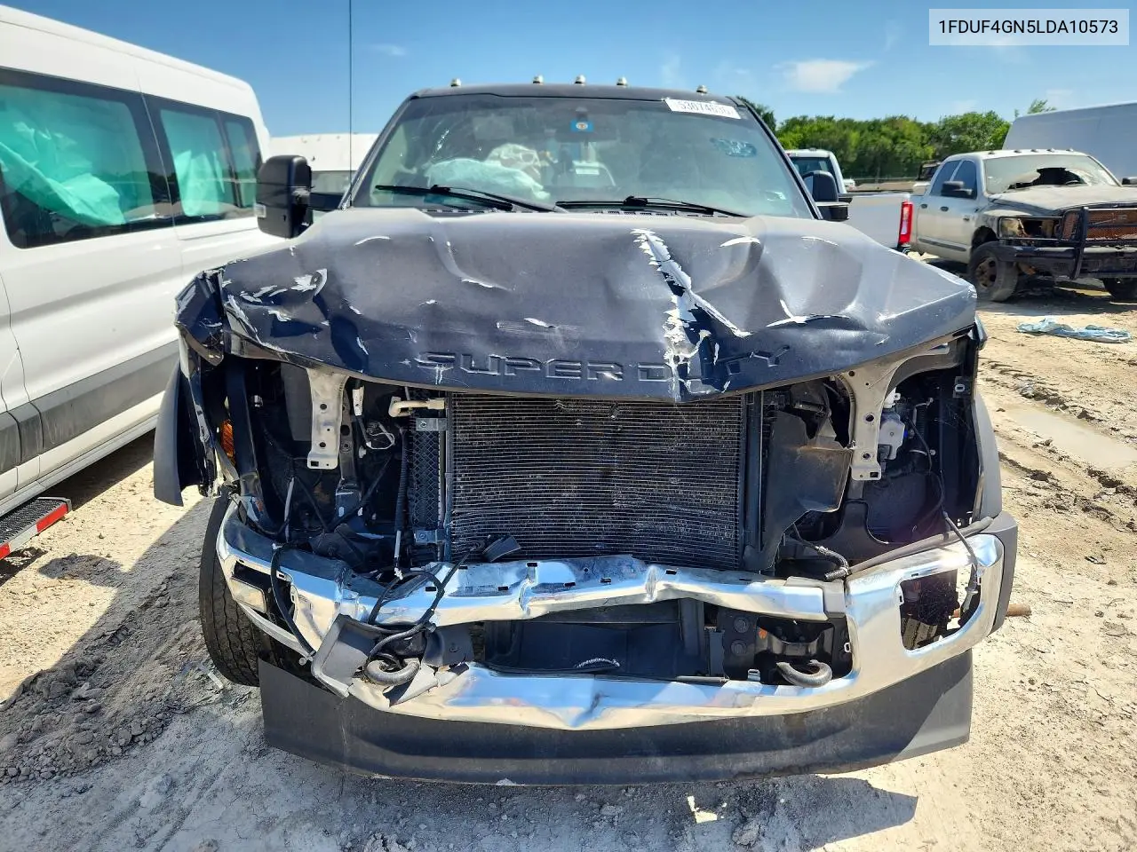 2020 Ford F450 Super Duty VIN: 1FDUF4GN5LDA10573 Lot: 53074636