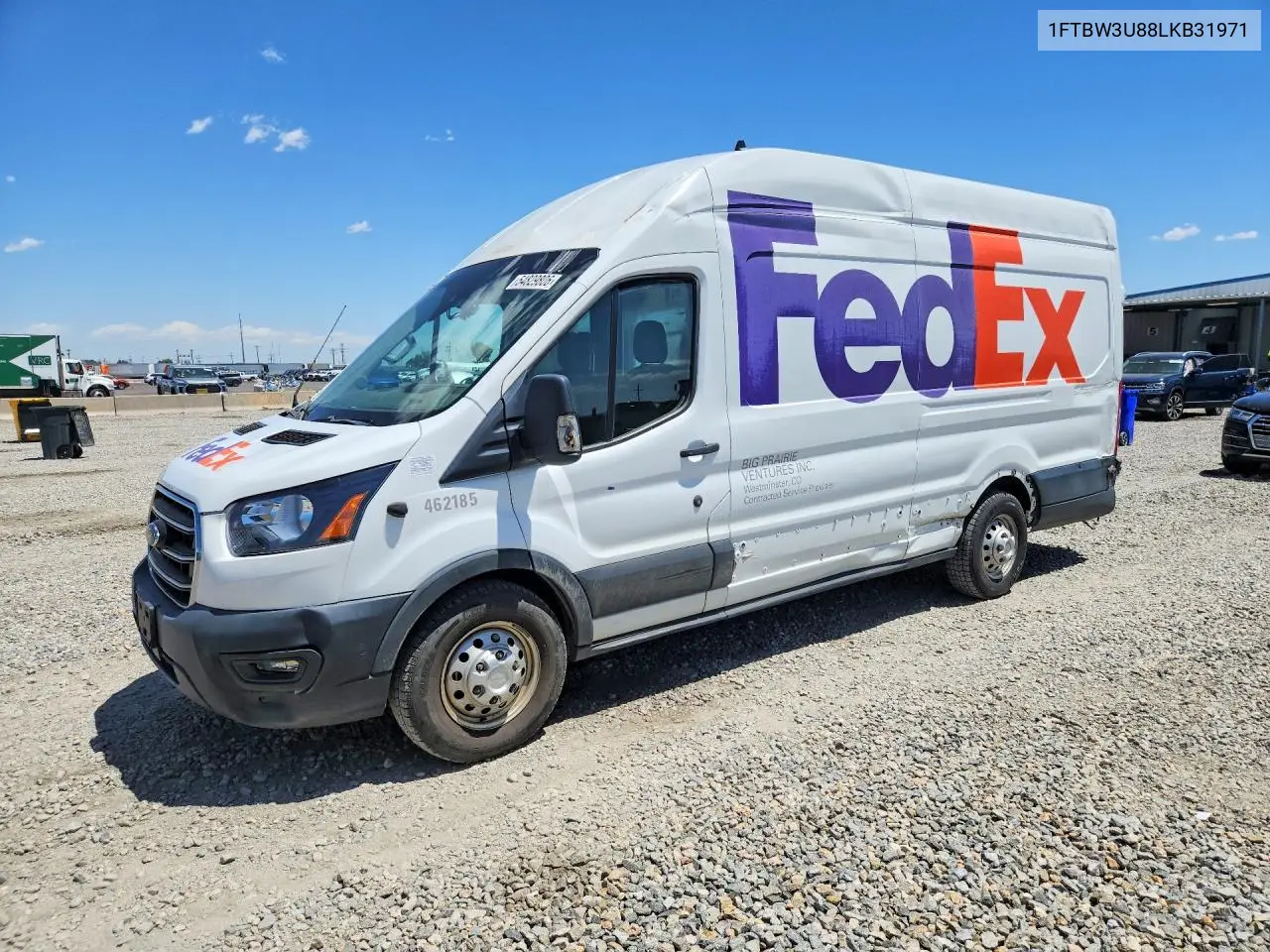 2020 Ford Transit VIN: 1FTBW3U88LKB31971 Lot: 54829806