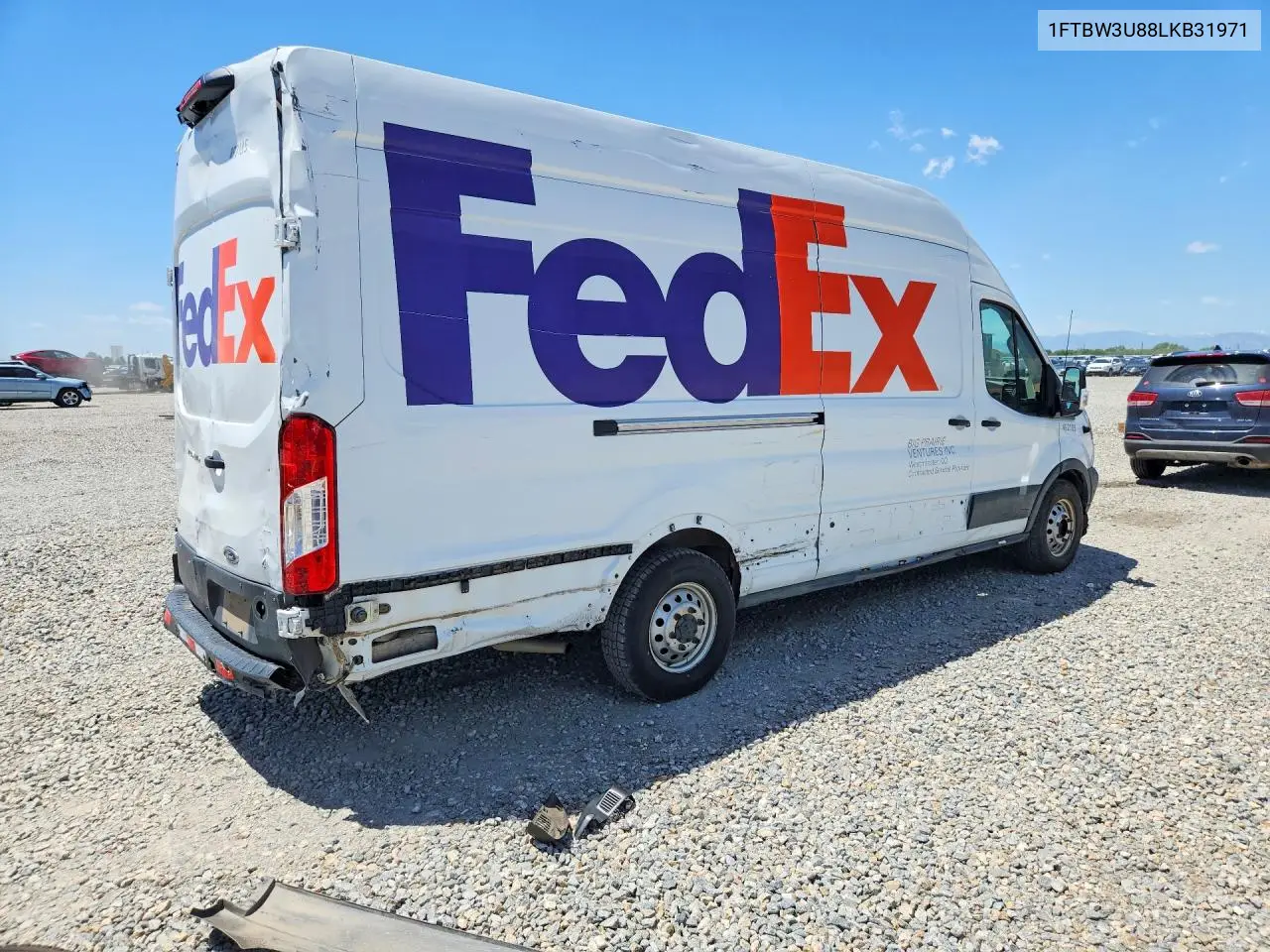 2020 Ford Transit VIN: 1FTBW3U88LKB31971 Lot: 54829806