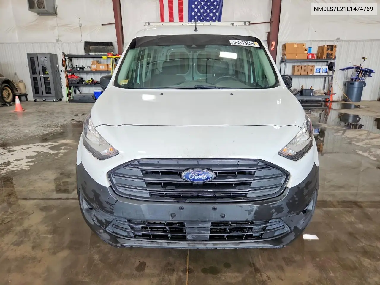2020 Ford Transit Connect Xl VIN: NM0LS7E21L1474769 Lot: 56318606