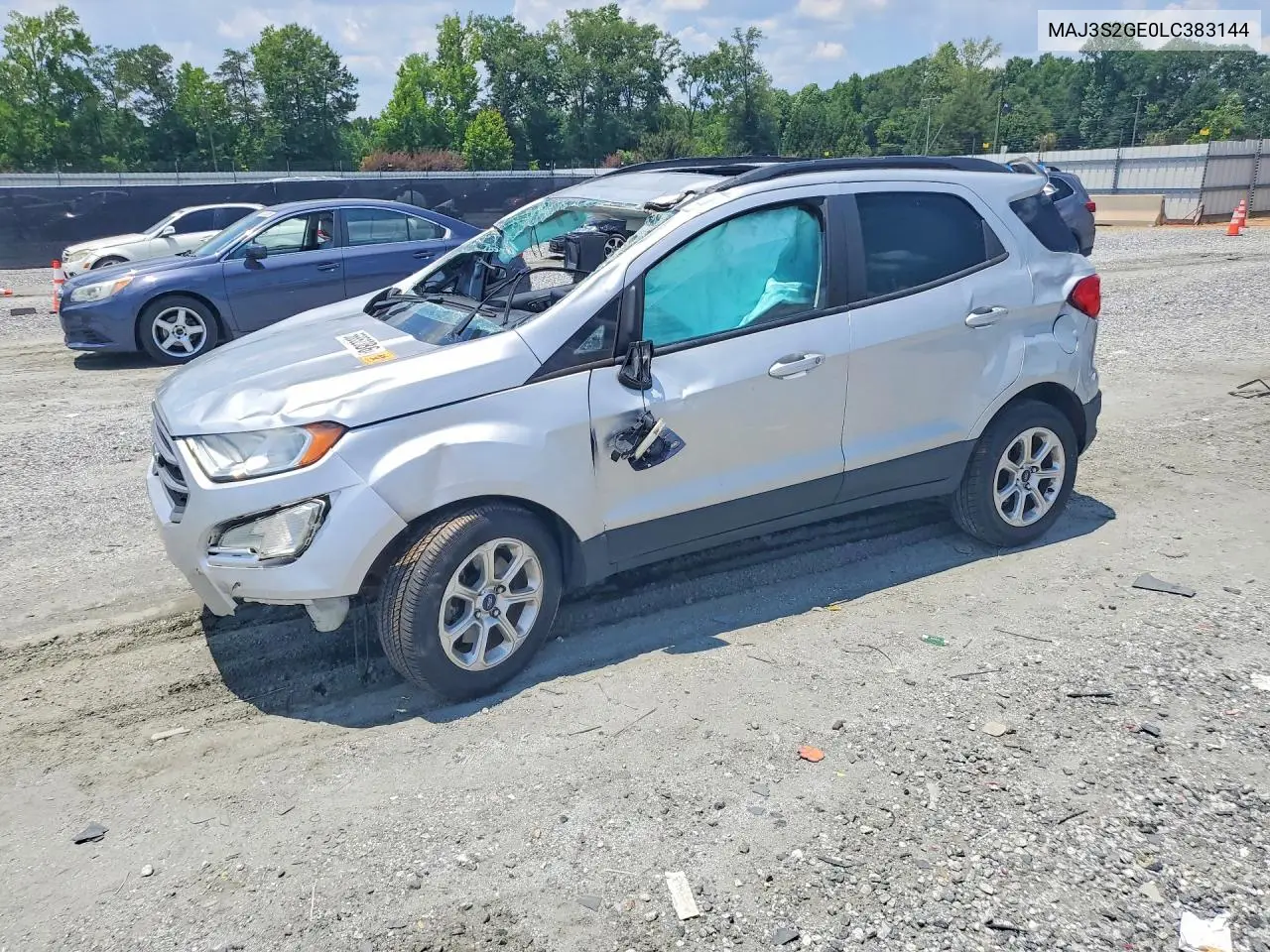 2020 Ford Ecosport Se VIN: MAJ3S2GE0LC383144 Lot: 56852386