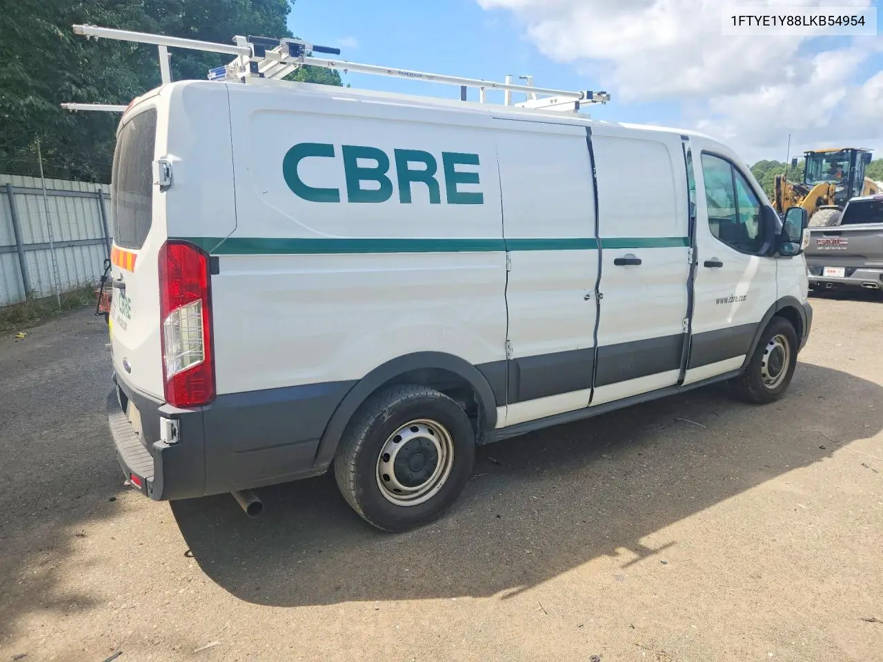 2020 Ford Transit T-150 VIN: 1FTYE1Y88LKB54954 Lot: 56963716