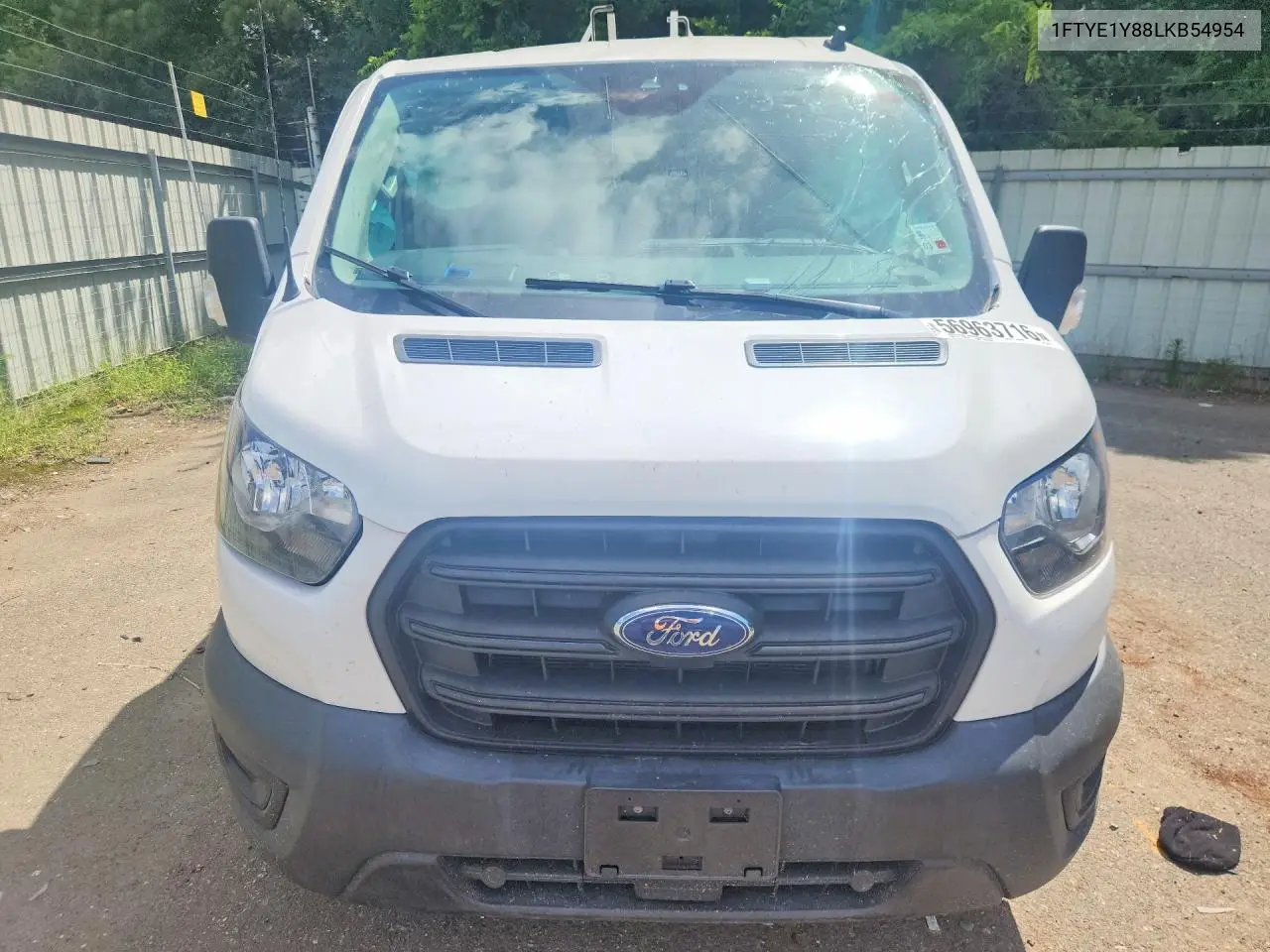 2020 Ford Transit T-150 VIN: 1FTYE1Y88LKB54954 Lot: 56963716