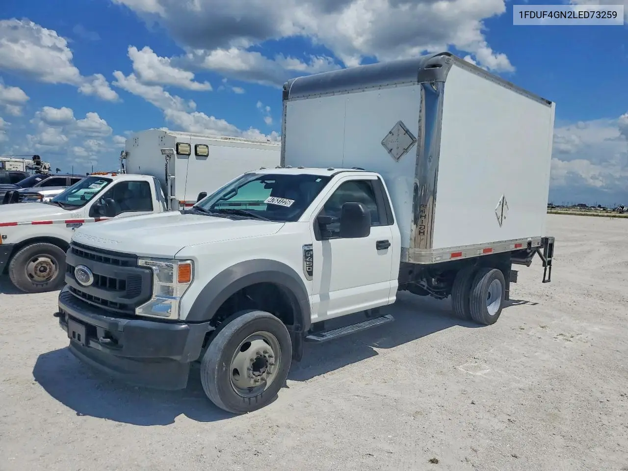 2020 Ford F450 Super Duty VIN: 1FDUF4GN2LED73259 Lot: 57423086