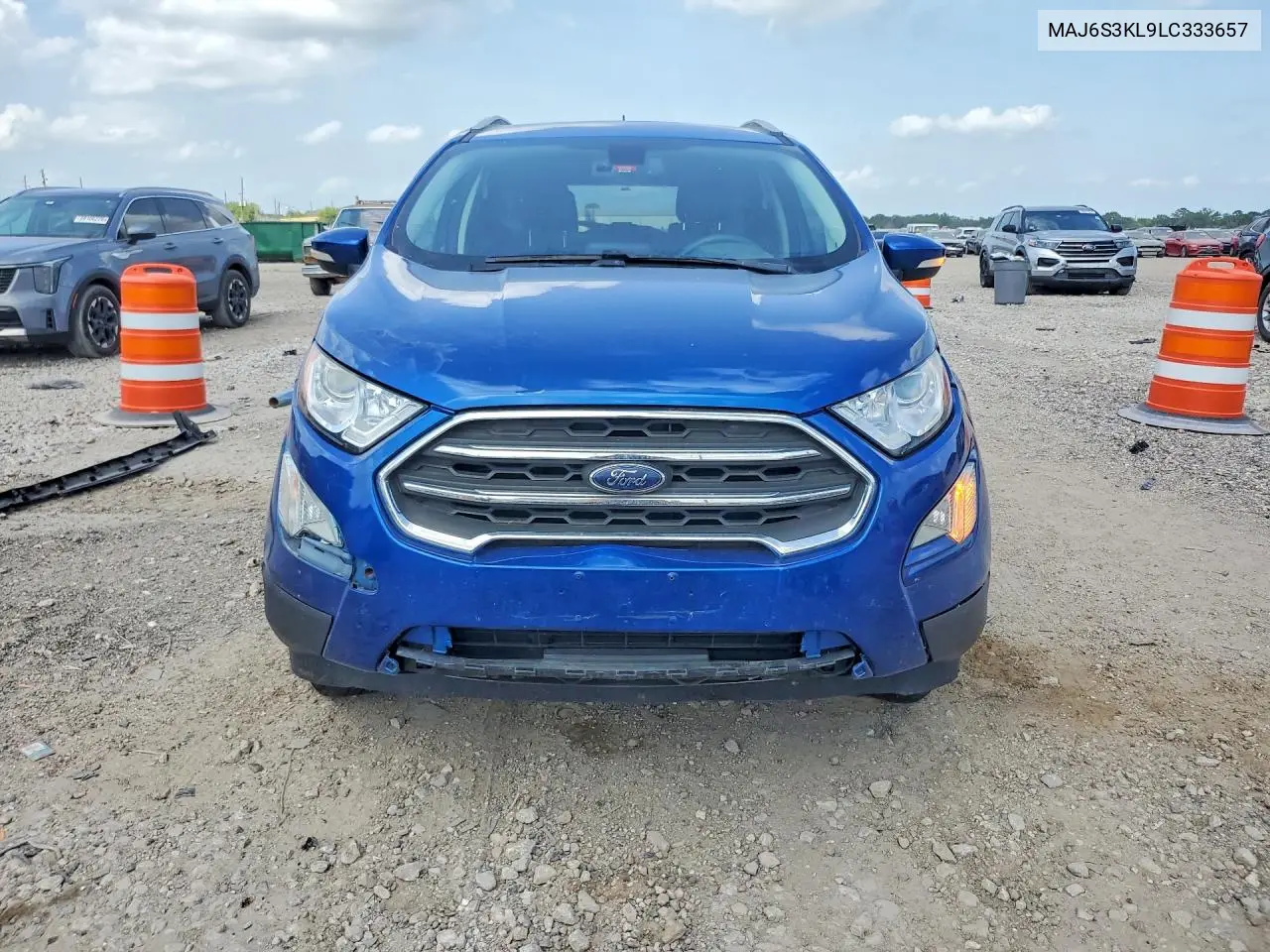 2020 Ford Ecosport Titanium VIN: MAJ6S3KL9LC333657 Lot: 59077646