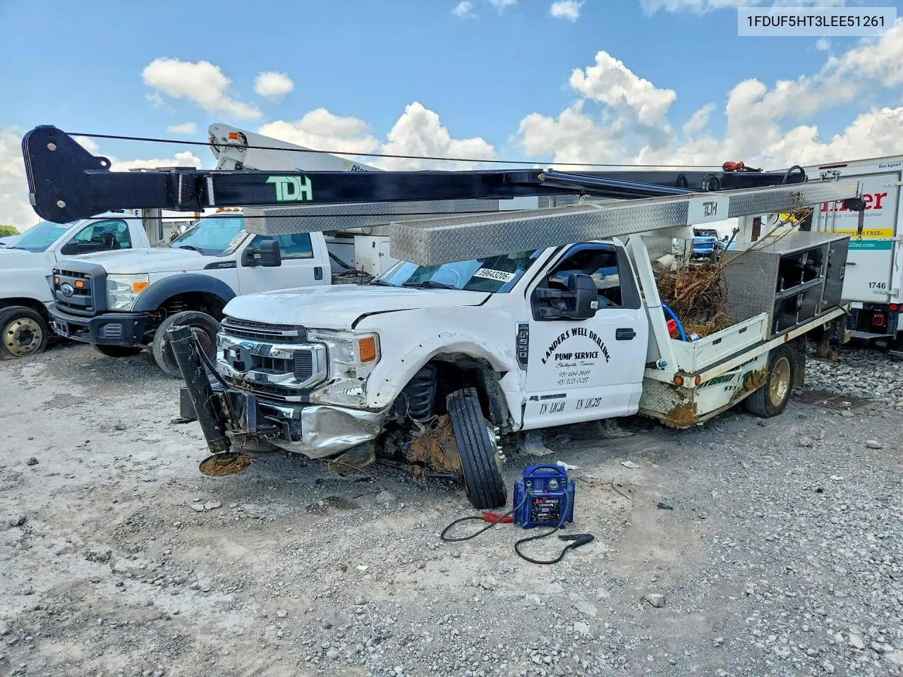 2020 Ford F550 Super Duty Utility / Service Truck VIN: 1FDUF5HT3LEE51261 Lot: 59643206