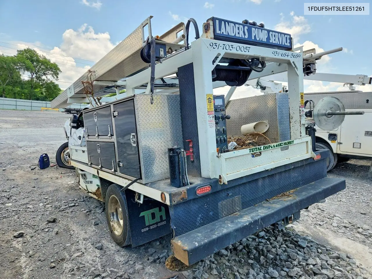 2020 Ford F550 Super Duty Utility / Service Truck VIN: 1FDUF5HT3LEE51261 Lot: 59643206
