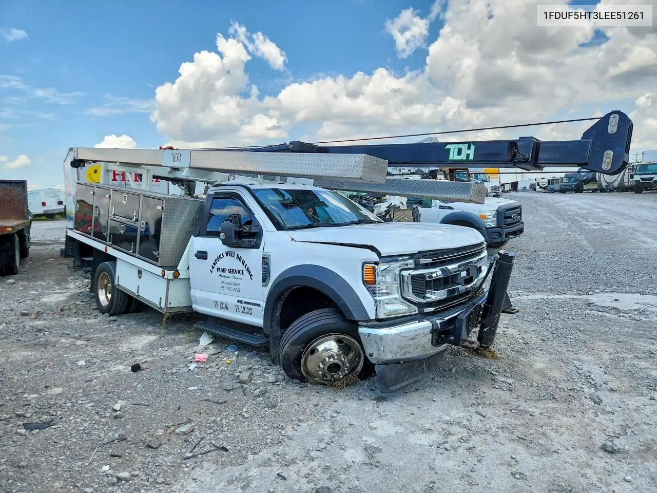 2020 Ford F550 Super Duty Utility / Service Truck VIN: 1FDUF5HT3LEE51261 Lot: 59643206