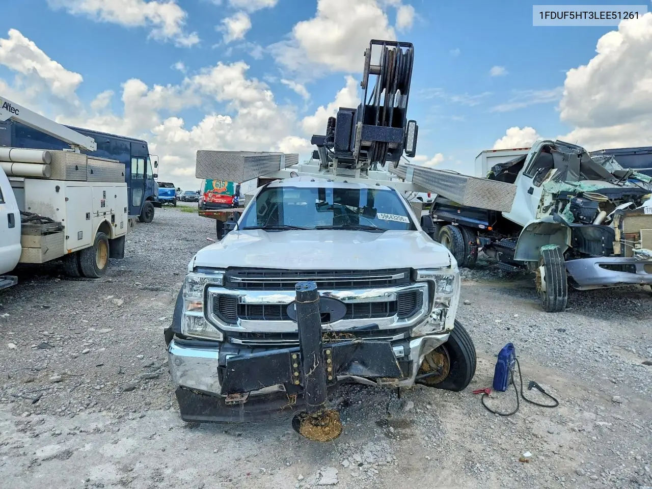 2020 Ford F550 Super Duty Utility / Service Truck VIN: 1FDUF5HT3LEE51261 Lot: 59643206