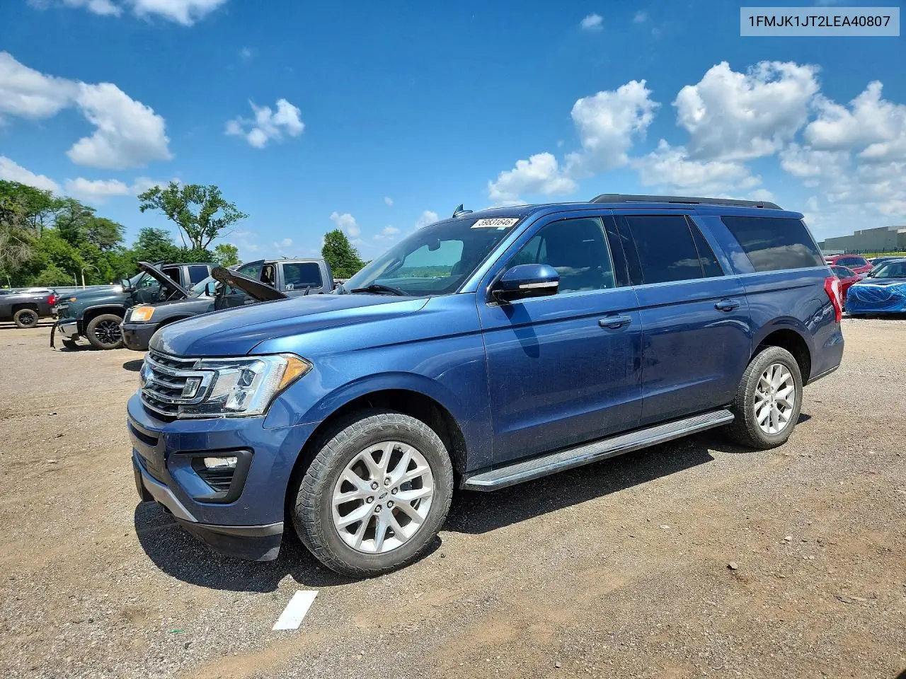 2020 Ford Expedition Max Xlt VIN: 1FMJK1JT2LEA40807 Lot: 59831646