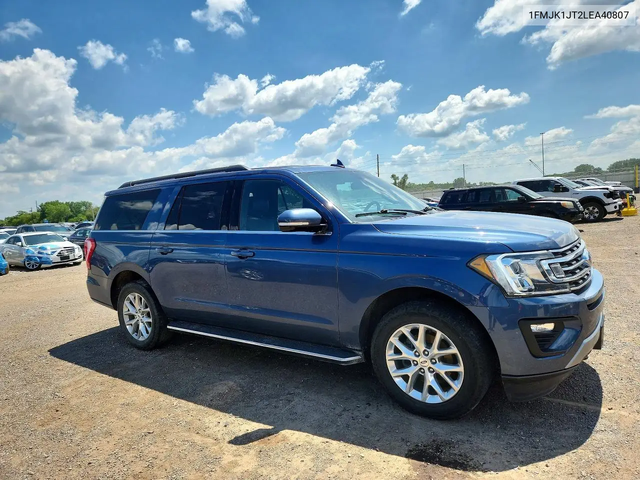 2020 Ford Expedition Max Xlt VIN: 1FMJK1JT2LEA40807 Lot: 59831646