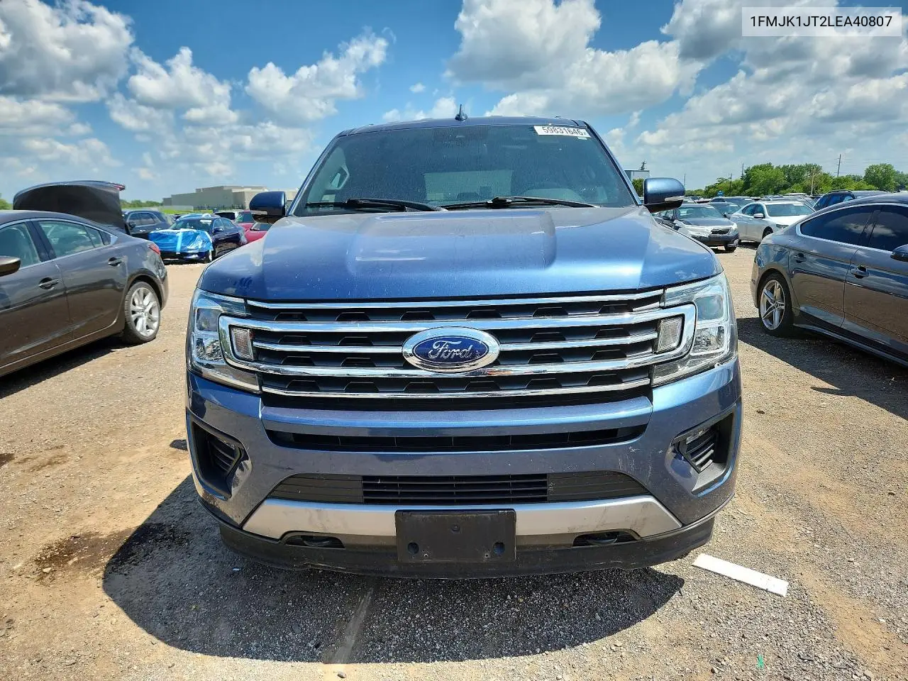 2020 Ford Expedition Max Xlt VIN: 1FMJK1JT2LEA40807 Lot: 59831646