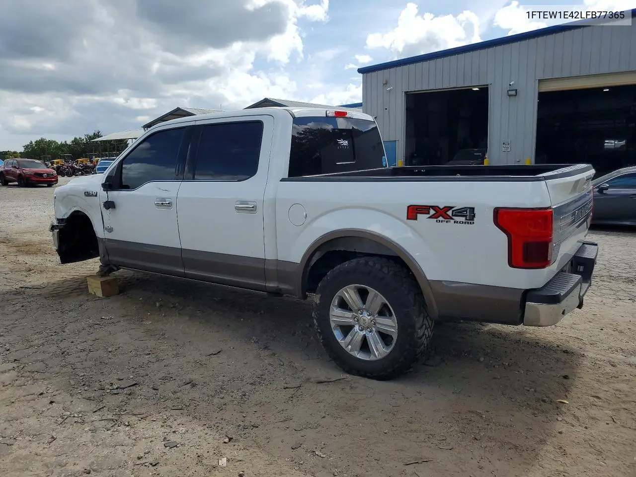 2020 Ford F150 Supercrew VIN: 1FTEW1E42LFB77365 Lot: 61958686