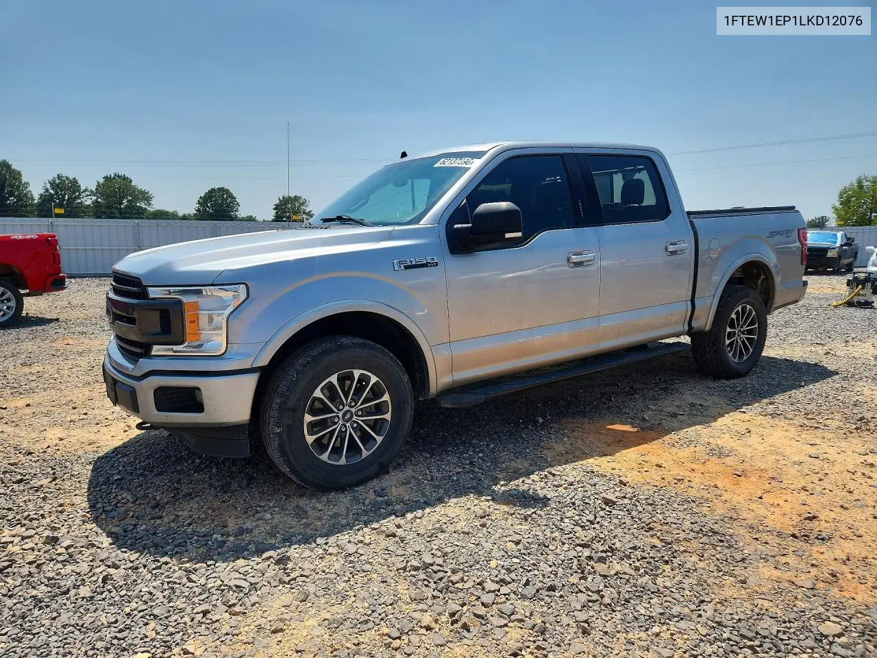 2020 Ford F150 Supercrew VIN: 1FTEW1EP1LKD12076 Lot: 62137396