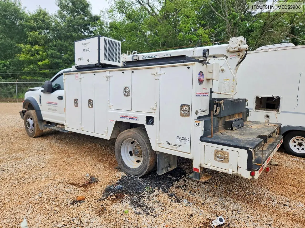 2021 Ford F550 Super Duty VIN: 1FDUF5HN1MED55986 Lot: 54819326