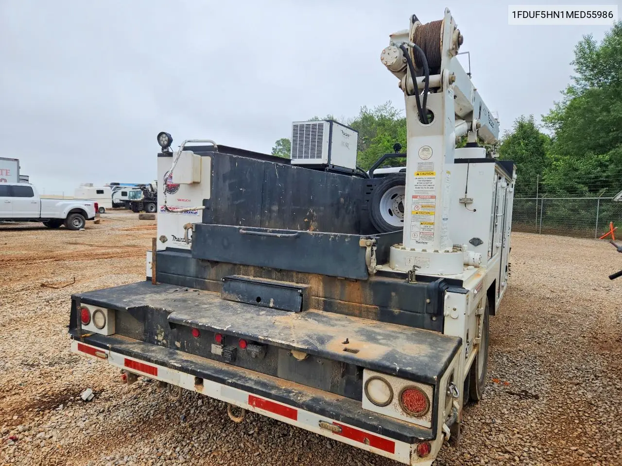2021 Ford F550 Super Duty VIN: 1FDUF5HN1MED55986 Lot: 54819326