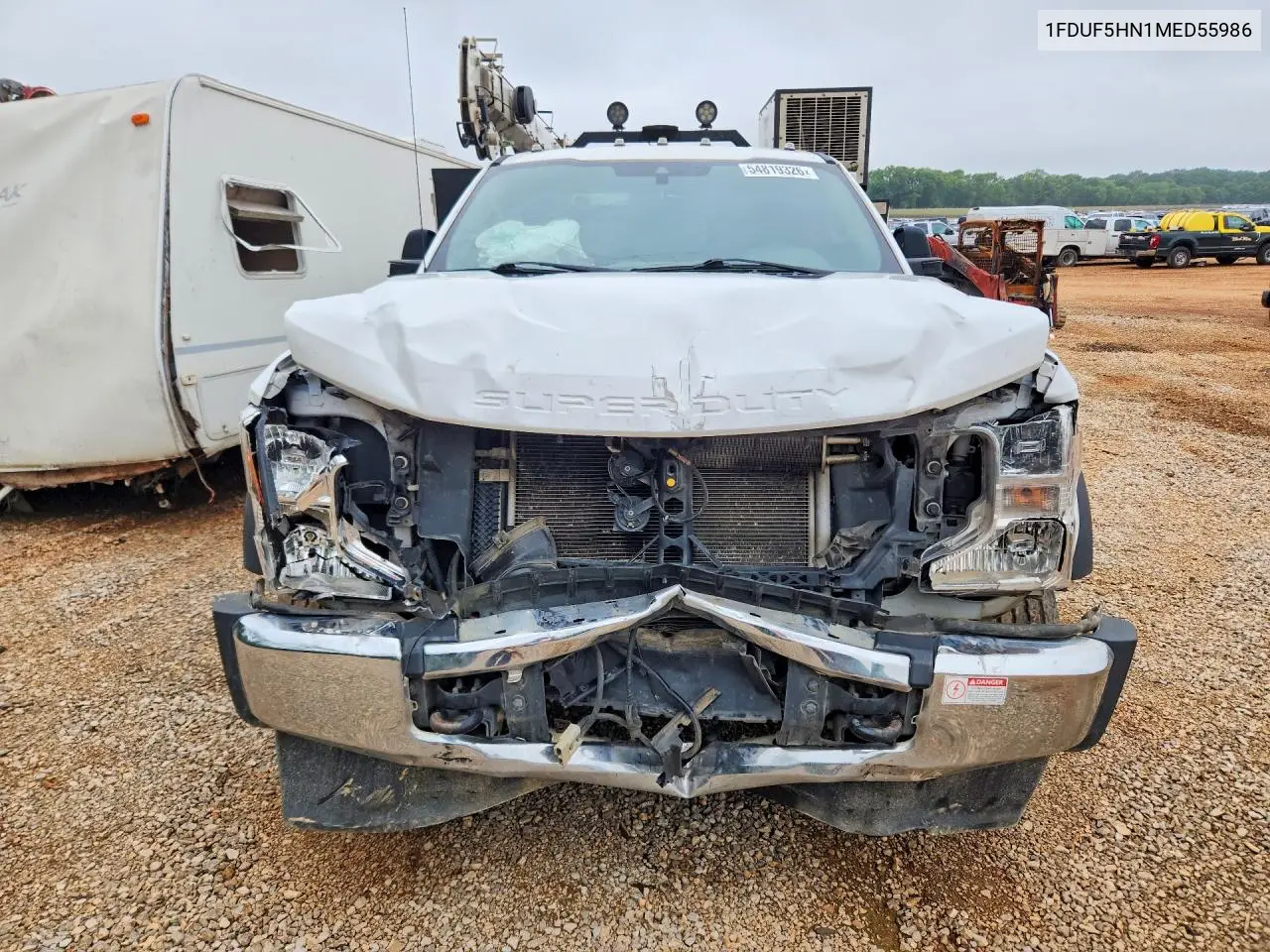 2021 Ford F550 Super Duty VIN: 1FDUF5HN1MED55986 Lot: 54819326