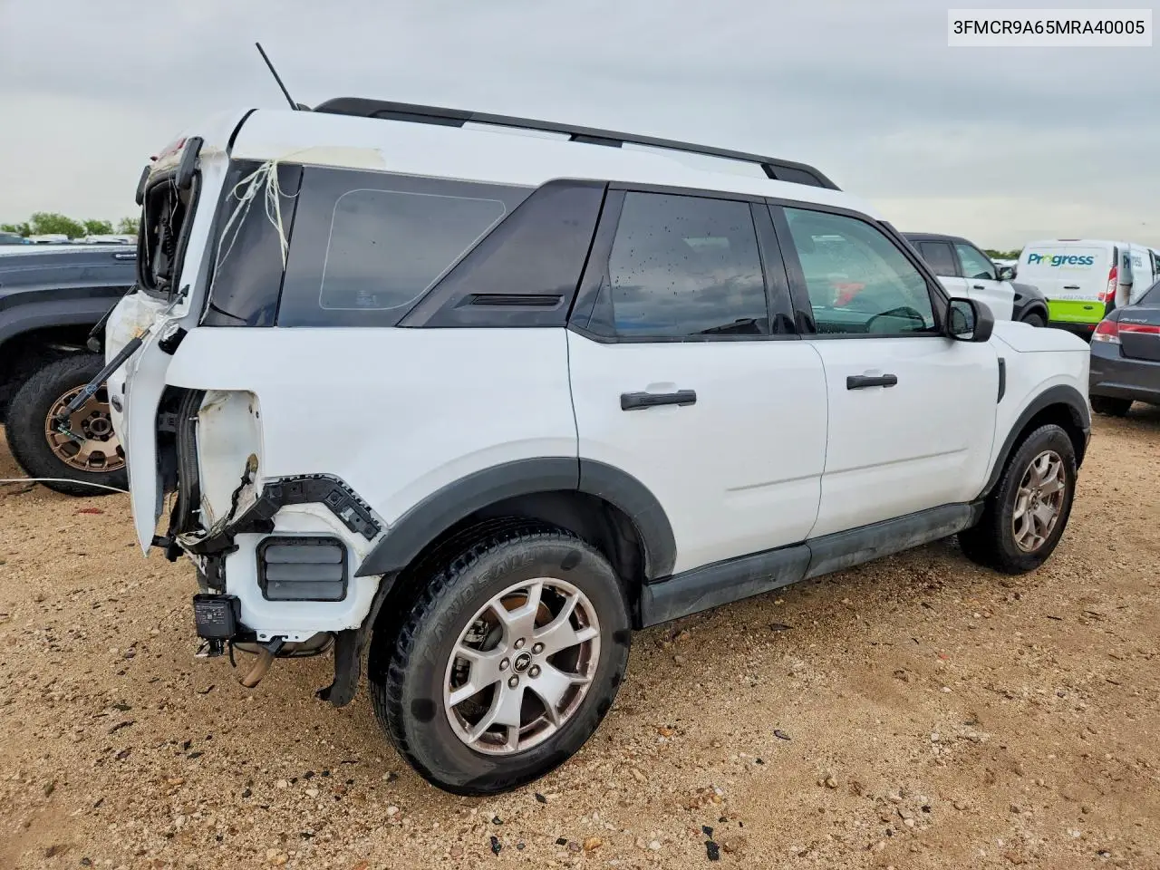 2021 Ford Bronco Sport VIN: 3FMCR9A65MRA40005 Lot: 55883276