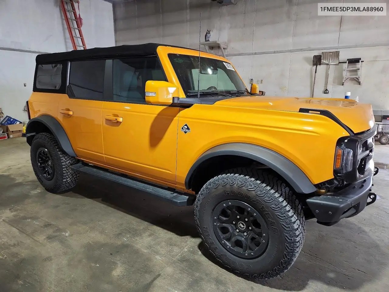 2021 Ford Bronco Base VIN: 1FMEE5DP3MLA88960 Lot: 56473106