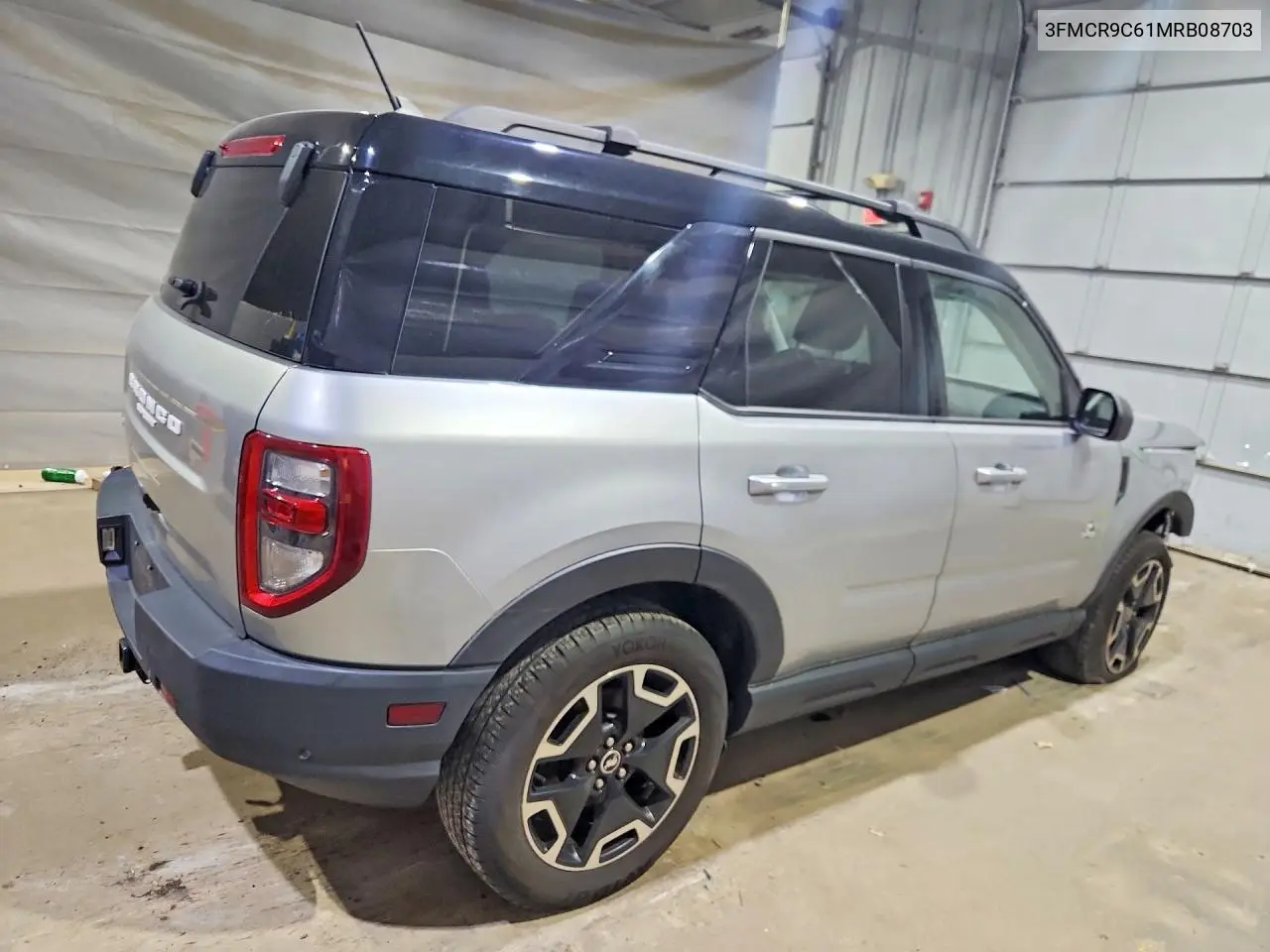 2021 Ford Bronco Sport Outer Banks VIN: 3FMCR9C61MRB08703 Lot: 56674486