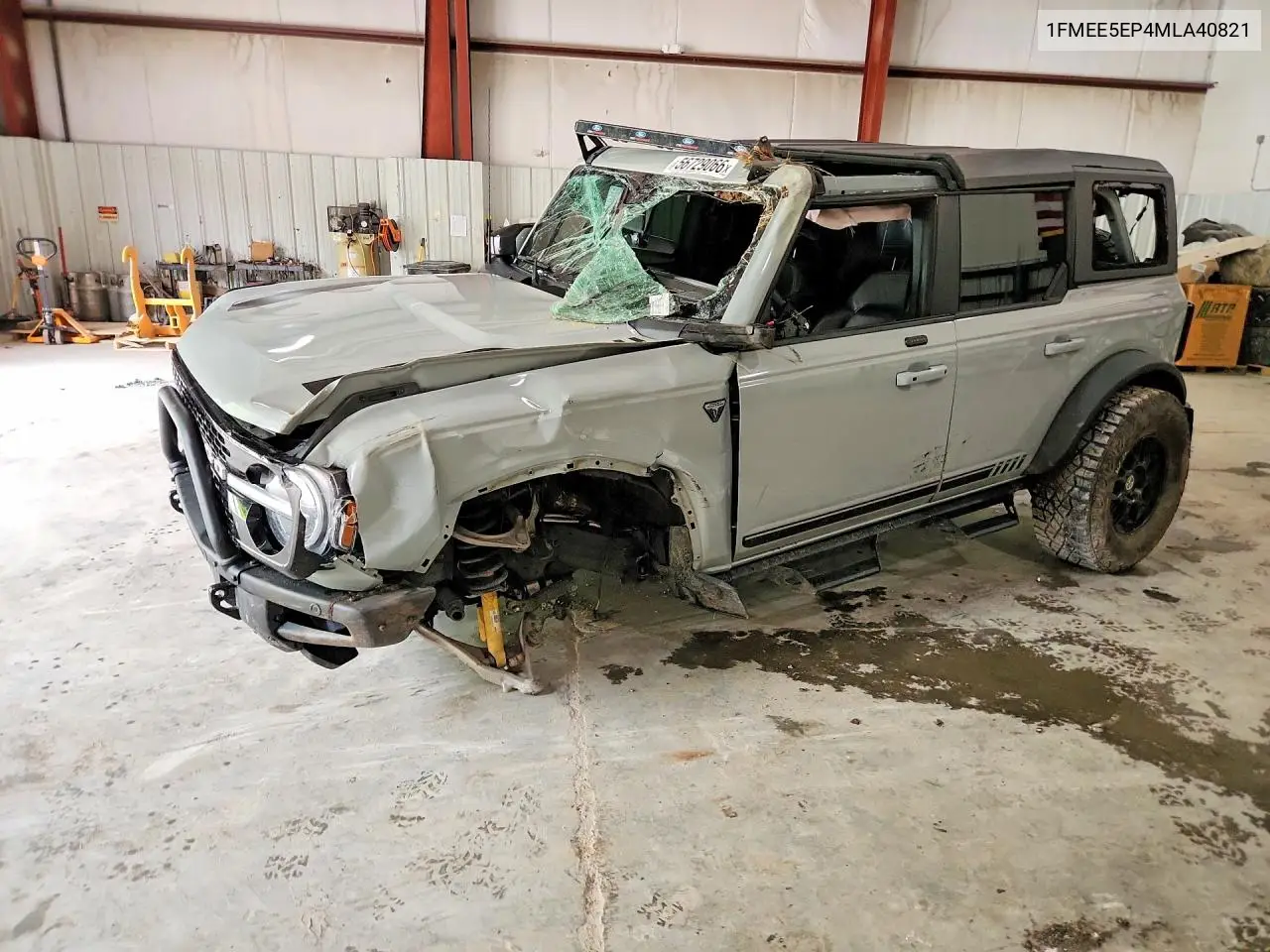 2021 Ford Bronco First Edition VIN: 1FMEE5EP4MLA40821 Lot: 56729066