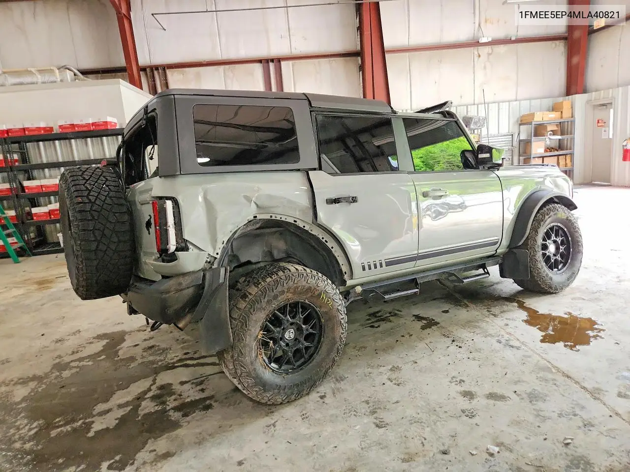 2021 Ford Bronco First Edition VIN: 1FMEE5EP4MLA40821 Lot: 56729066