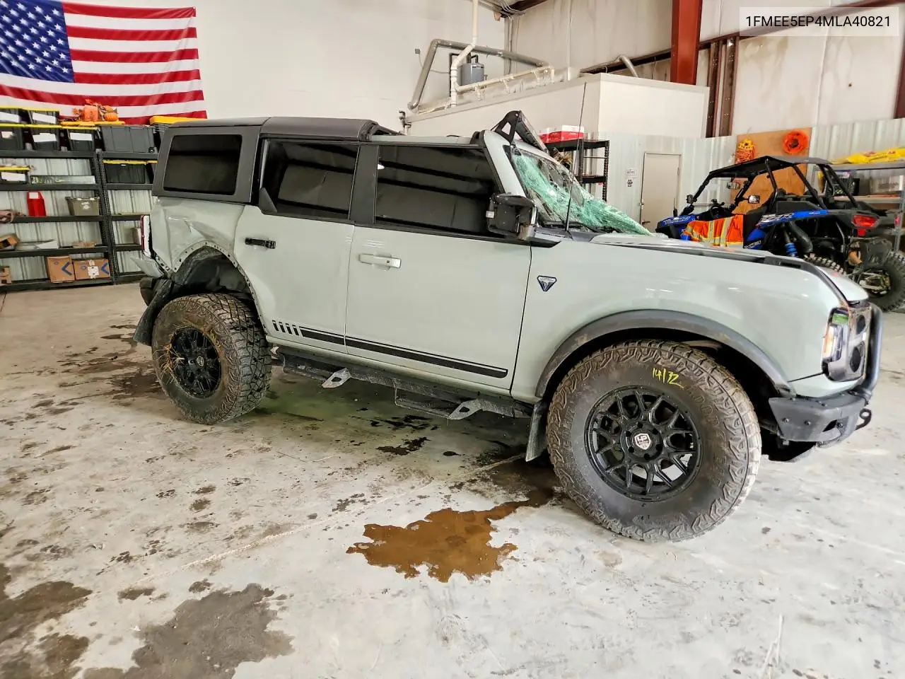 2021 Ford Bronco First Edition VIN: 1FMEE5EP4MLA40821 Lot: 56729066