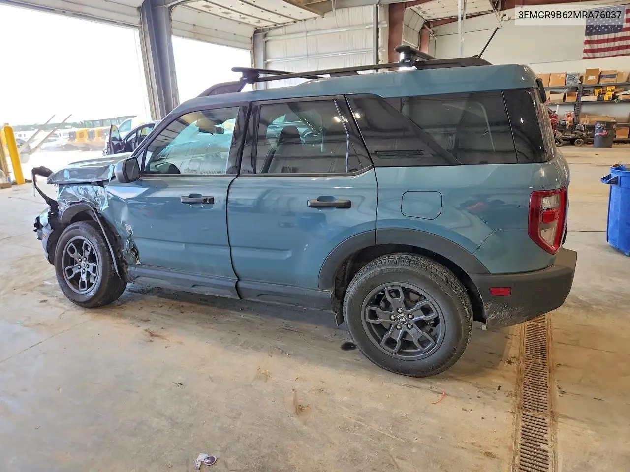2021 Ford Bronco Sport Big Bend VIN: 3FMCR9B62MRA76037 Lot: 56743566