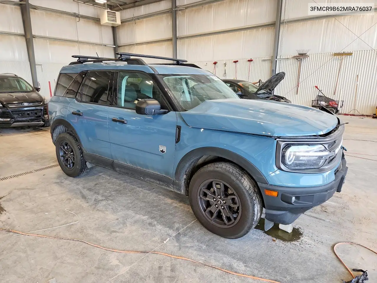 2021 Ford Bronco Sport Big Bend VIN: 3FMCR9B62MRA76037 Lot: 56743566