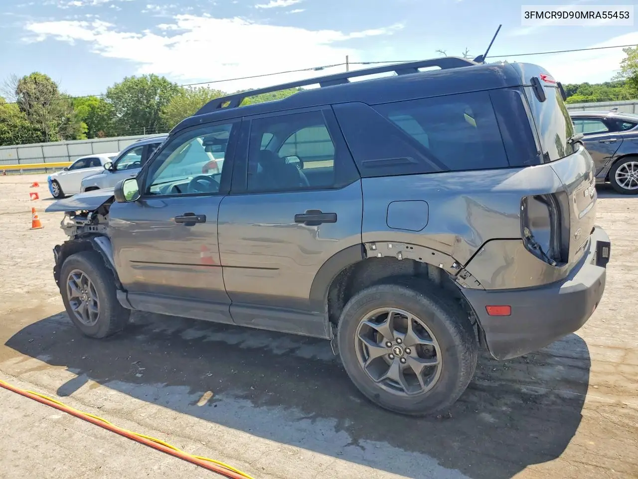 2021 Ford Bronco Sport Badlands VIN: 3FMCR9D90MRA55453 Lot: 56785596