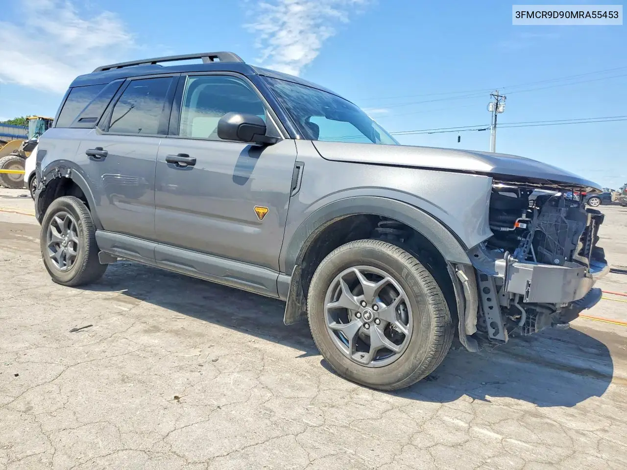 2021 Ford Bronco Sport Badlands VIN: 3FMCR9D90MRA55453 Lot: 56785596