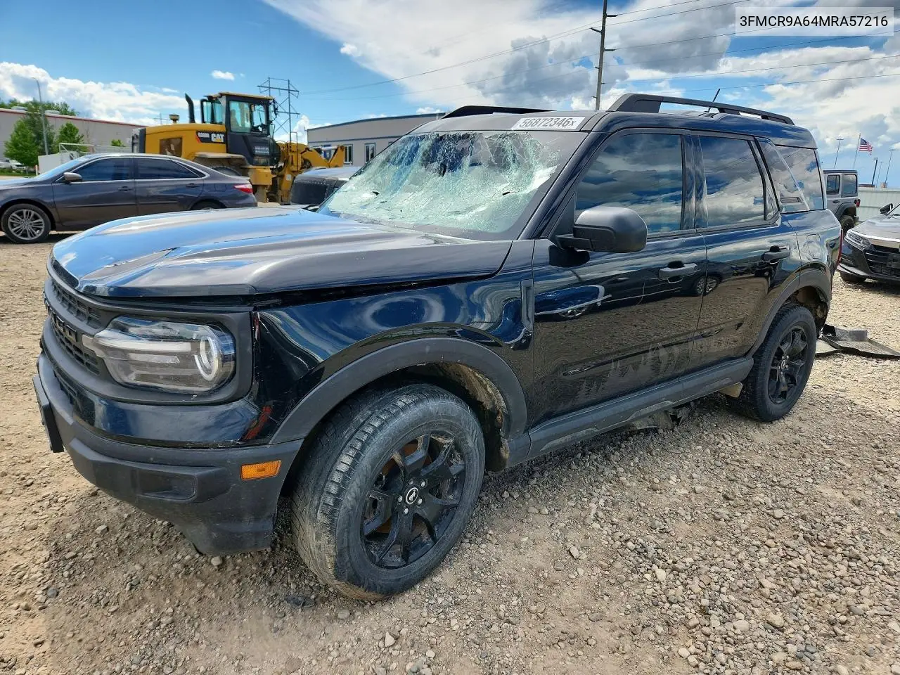 2021 Ford Bronco Sport VIN: 3FMCR9A64MRA57216 Lot: 56872346