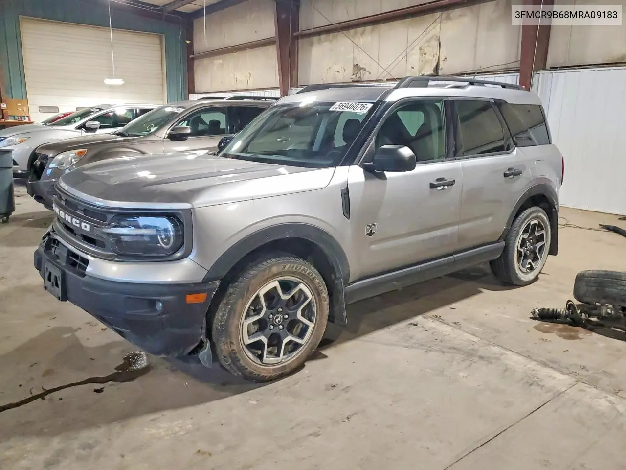 2021 Ford Bronco Sport Big Bend VIN: 3FMCR9B68MRA09183 Lot: 56946076