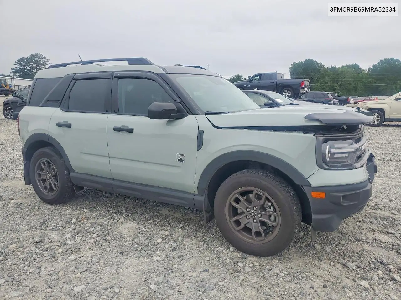 2021 Ford Bronco Sport Big Bend VIN: 3FMCR9B69MRA52334 Lot: 57219406