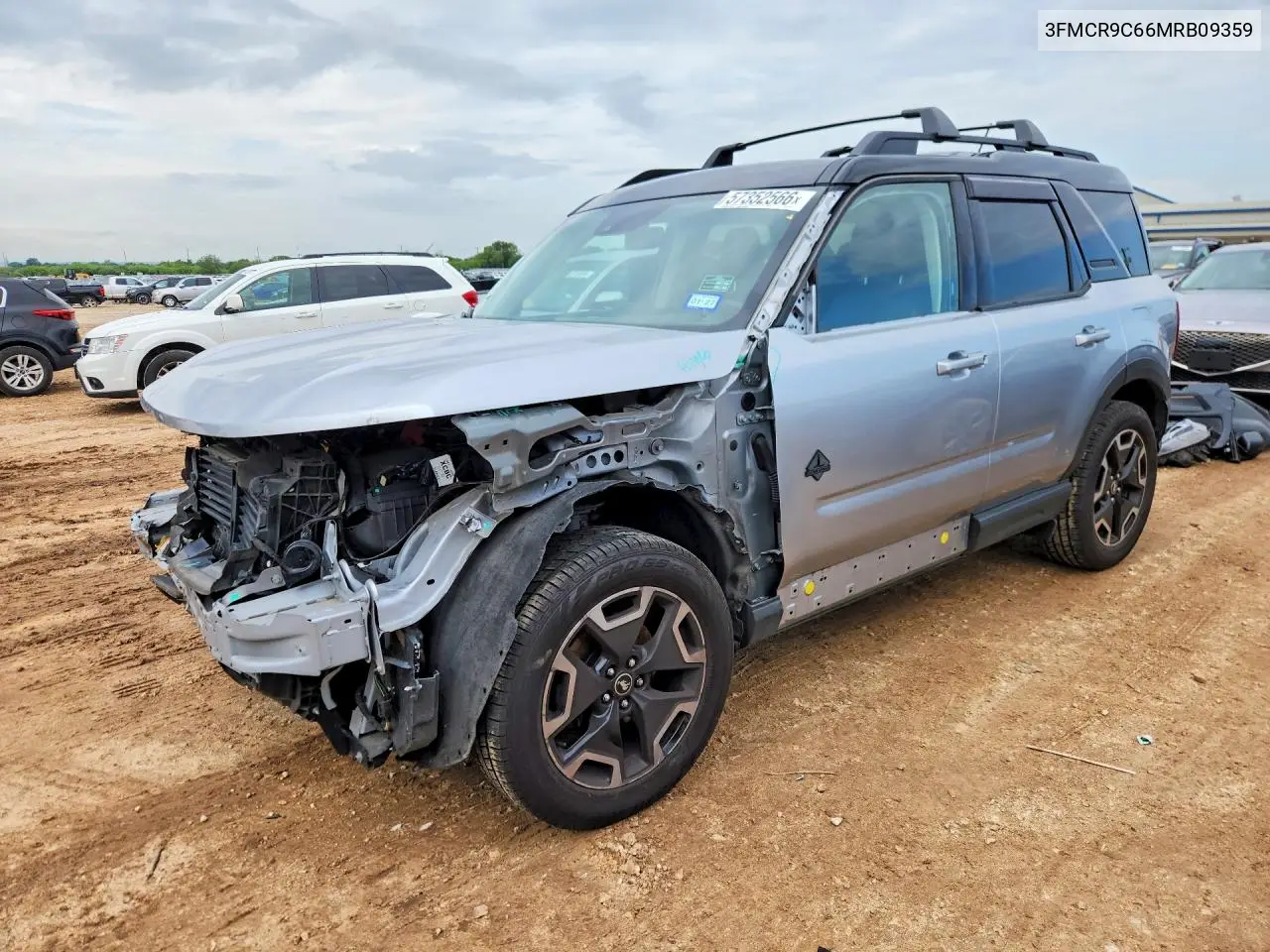 2021 Ford Bronco Sport Outer Banks VIN: 3FMCR9C66MRB09359 Lot: 57352566