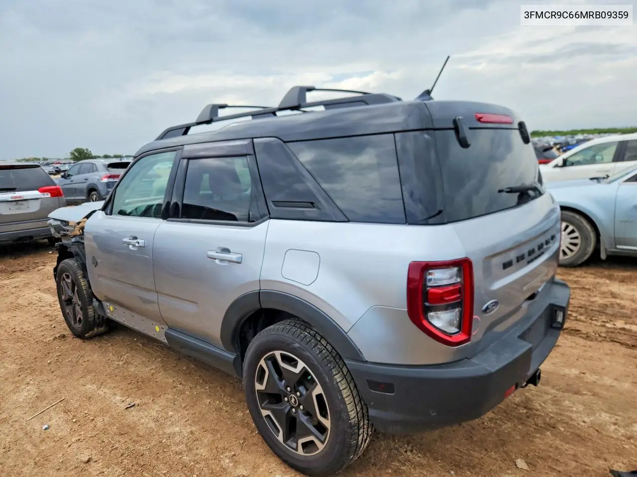 2021 Ford Bronco Sport Outer Banks VIN: 3FMCR9C66MRB09359 Lot: 57352566