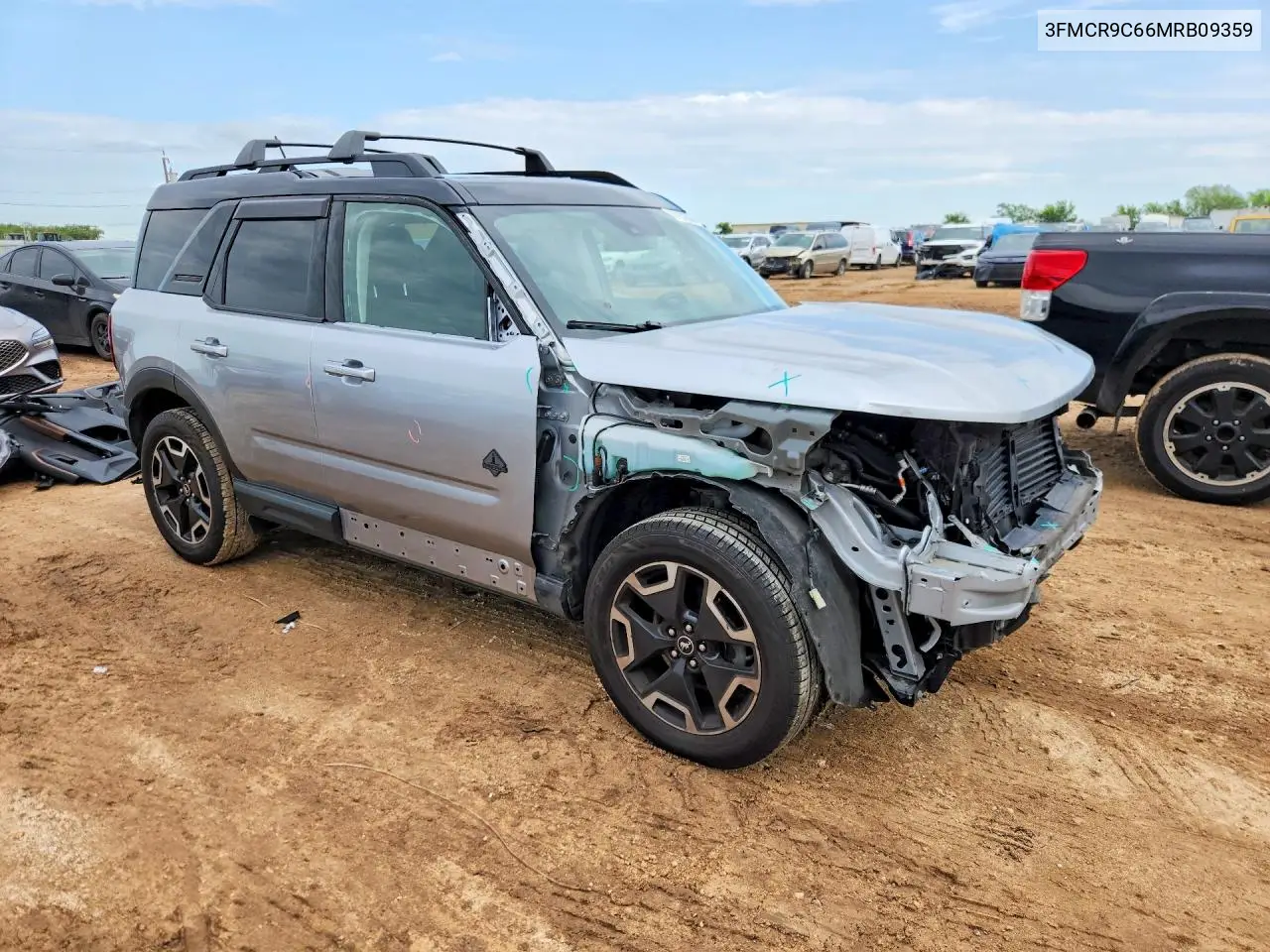 2021 Ford Bronco Sport Outer Banks VIN: 3FMCR9C66MRB09359 Lot: 57352566