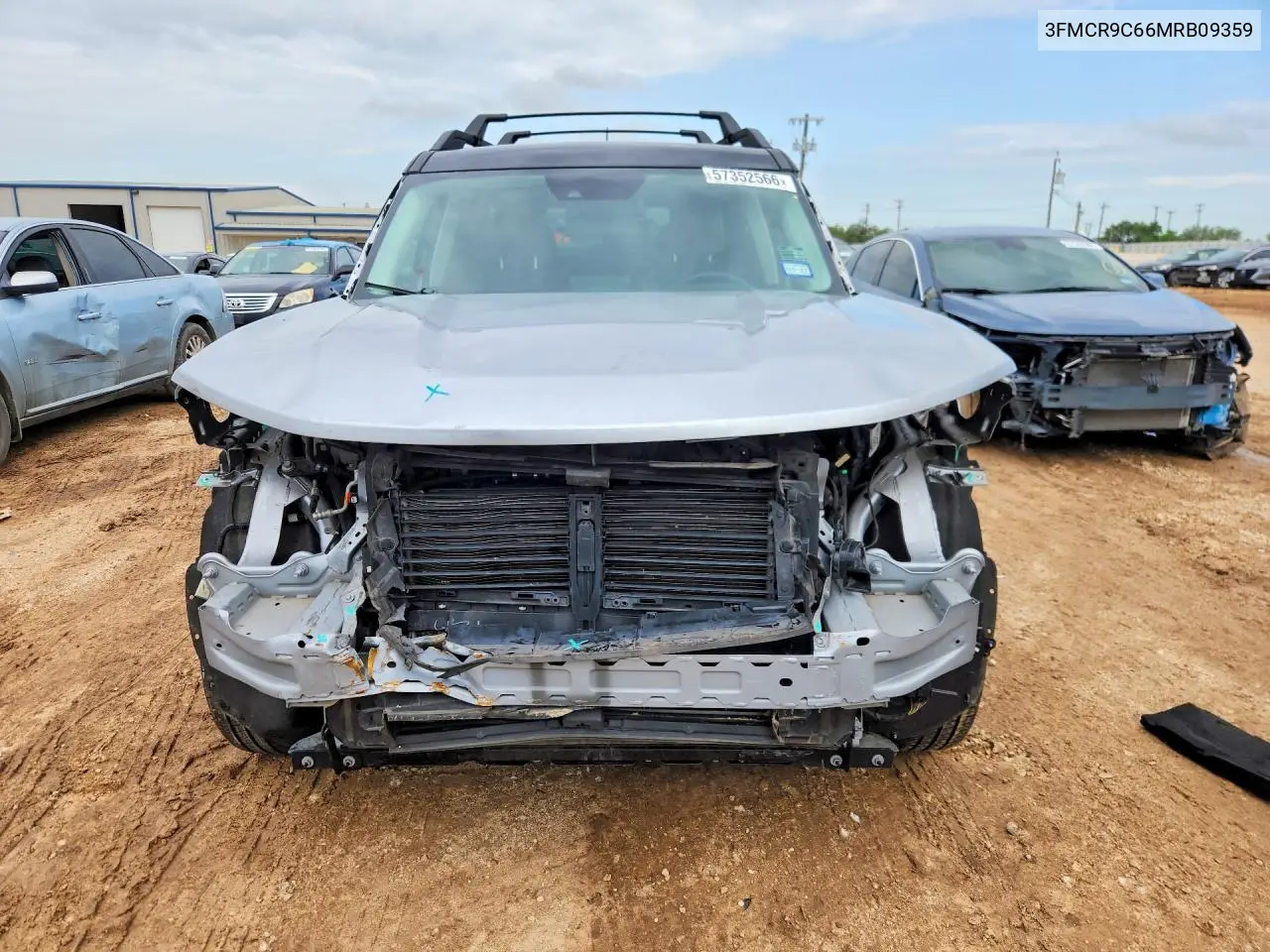 2021 Ford Bronco Sport Outer Banks VIN: 3FMCR9C66MRB09359 Lot: 57352566