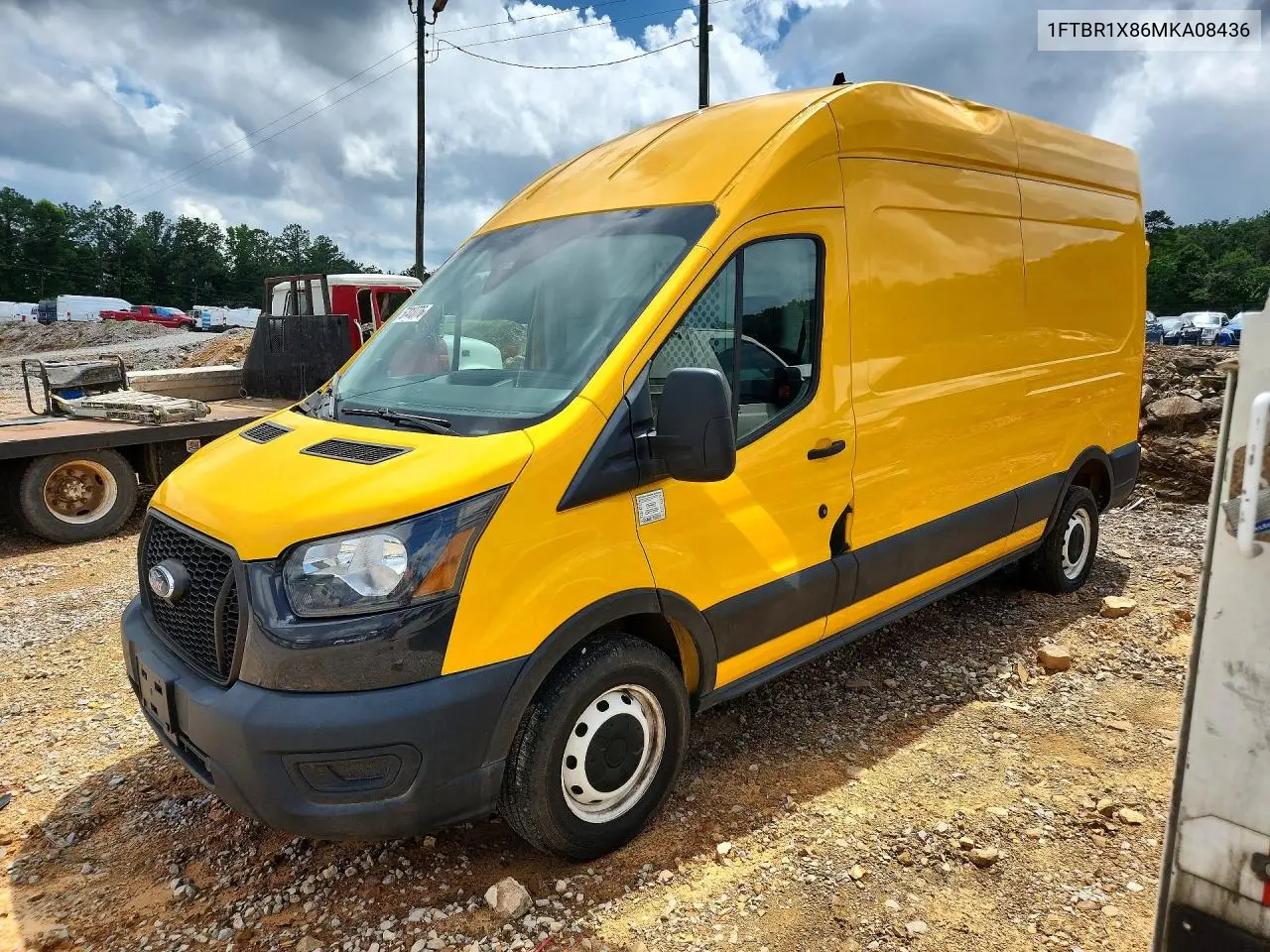 2021 Ford Transit T-250 VIN: 1FTBR1X86MKA08436 Lot: 57413776