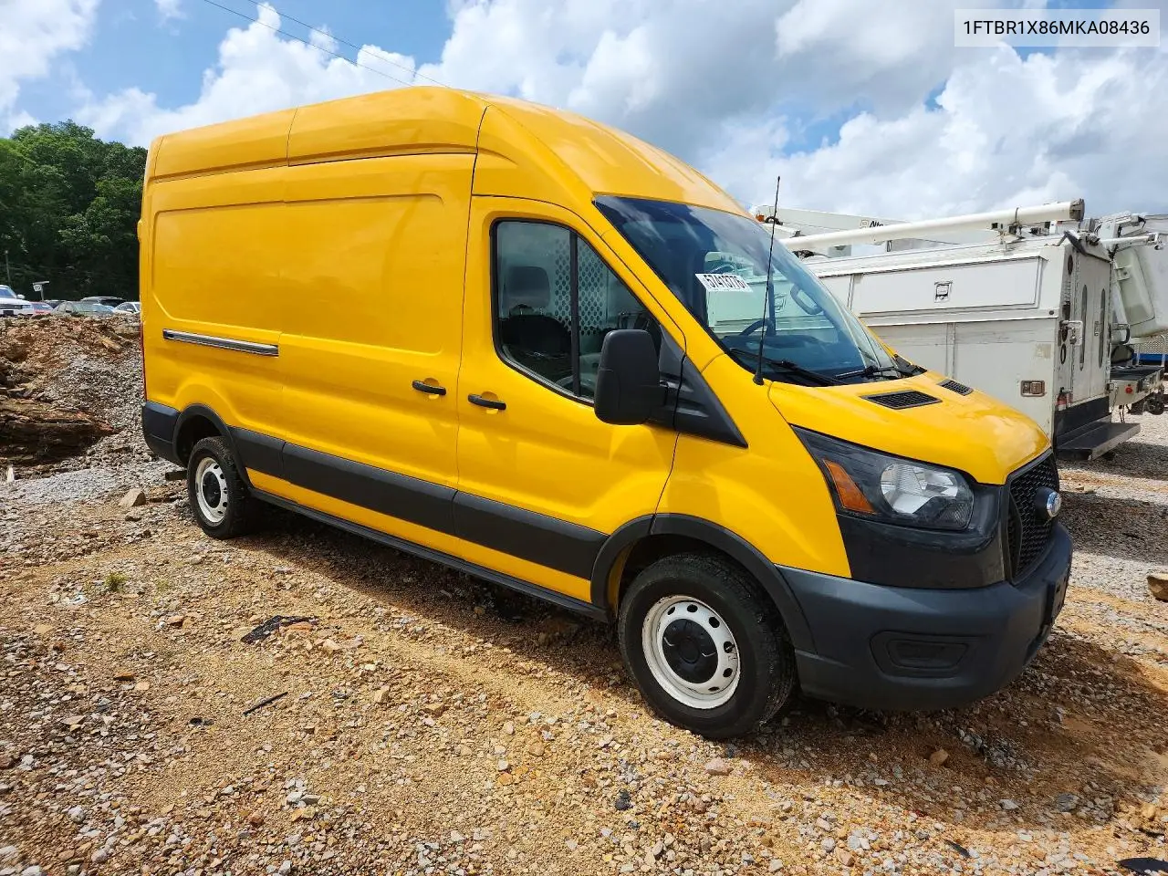 2021 Ford Transit T-250 VIN: 1FTBR1X86MKA08436 Lot: 57413776
