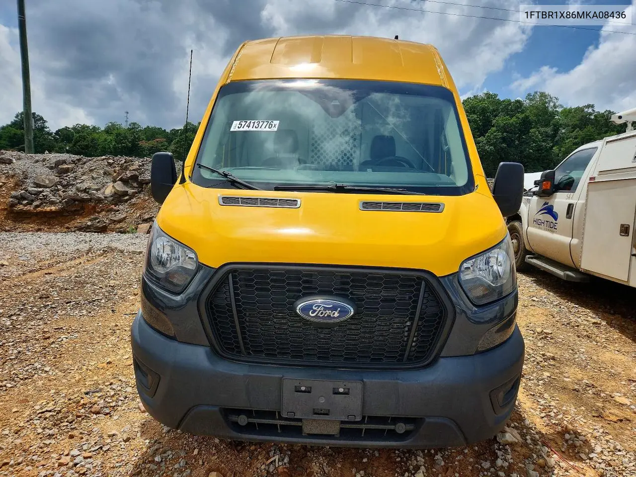 2021 Ford Transit T-250 VIN: 1FTBR1X86MKA08436 Lot: 57413776