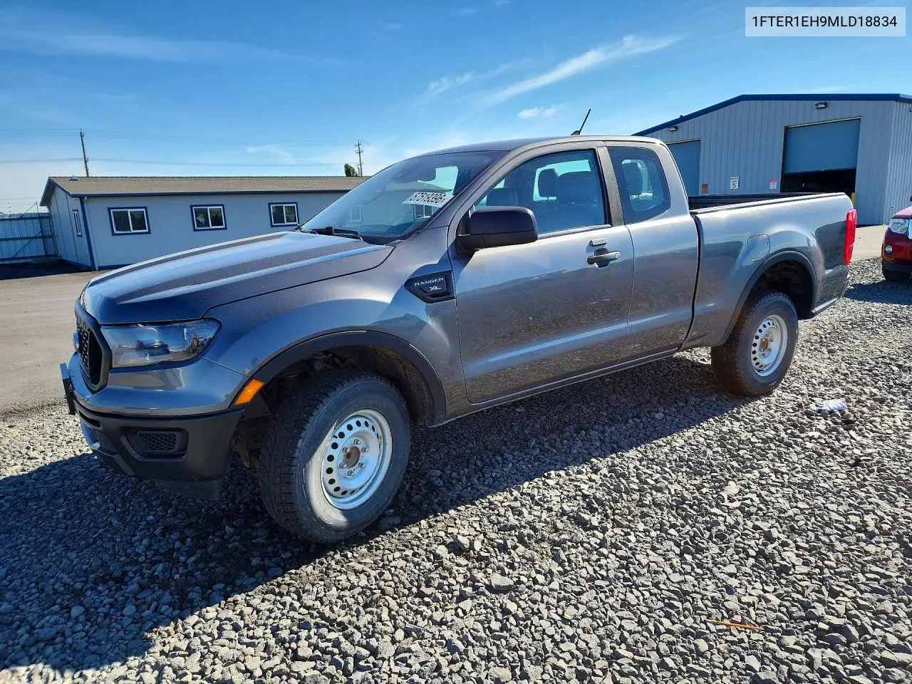 2021 Ford Ranger Xl VIN: 1FTER1EH9MLD18834 Lot: 57519396