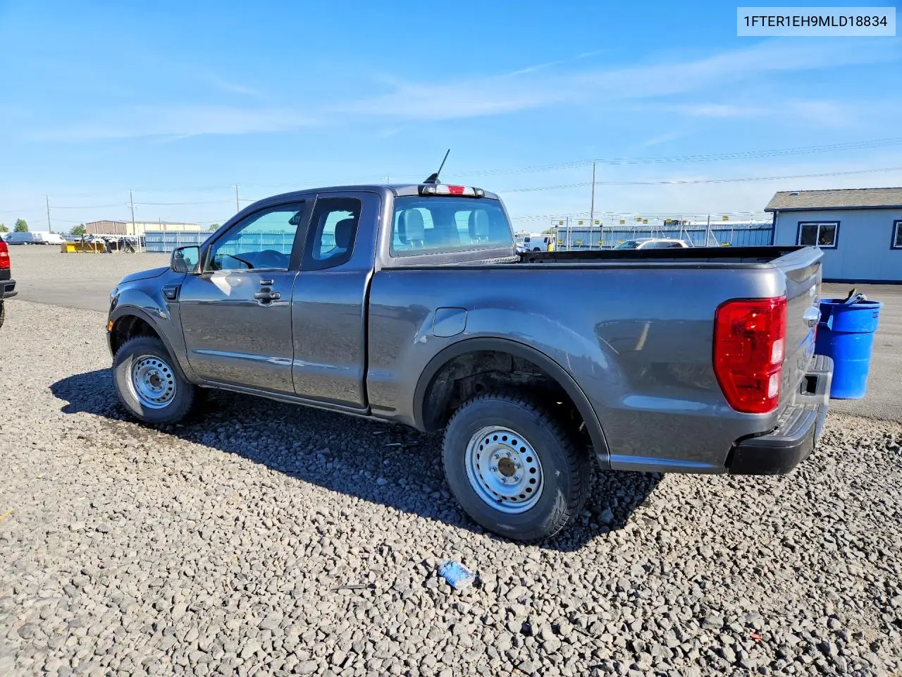 2021 Ford Ranger Xl VIN: 1FTER1EH9MLD18834 Lot: 57519396