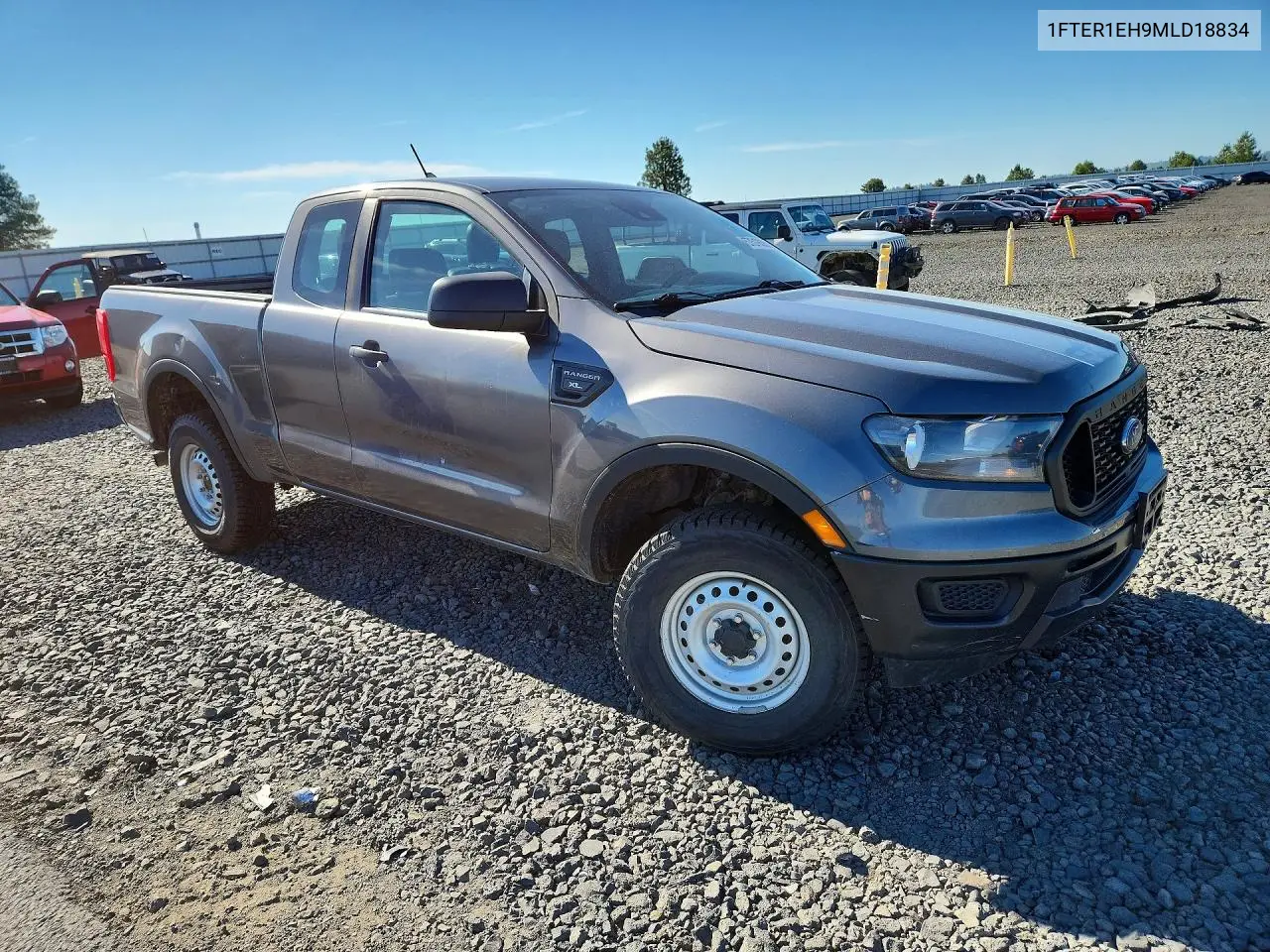 2021 Ford Ranger Xl VIN: 1FTER1EH9MLD18834 Lot: 57519396