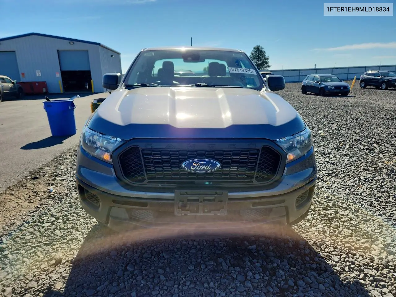 2021 Ford Ranger Xl VIN: 1FTER1EH9MLD18834 Lot: 57519396