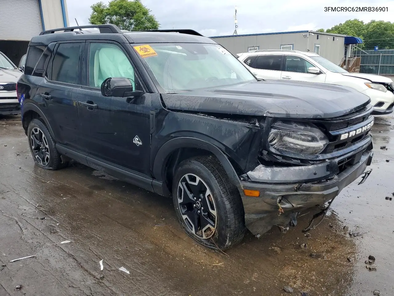 2021 Ford Bronco Sport Outer Banks VIN: 3FMCR9C62MRB36901 Lot: 57649886