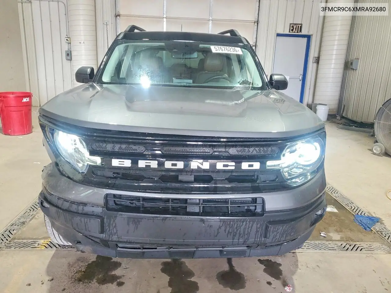 2021 Ford Bronco Sport Outer Banks VIN: 3FMCR9C6XMRA92680 Lot: 57676236