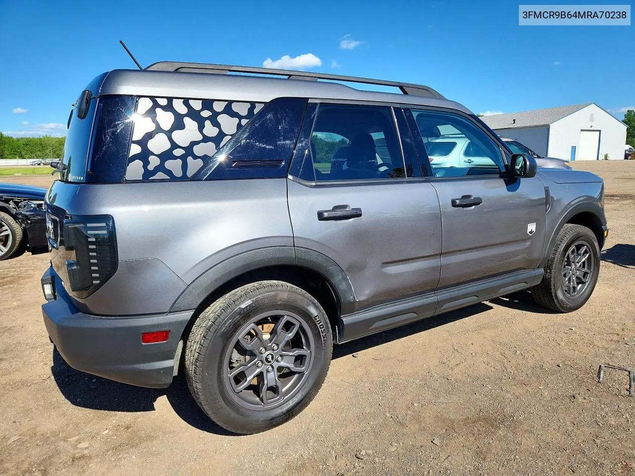 2021 Ford Bronco Sport Big Bend VIN: 3FMCR9B64MRA70238 Lot: 57767696